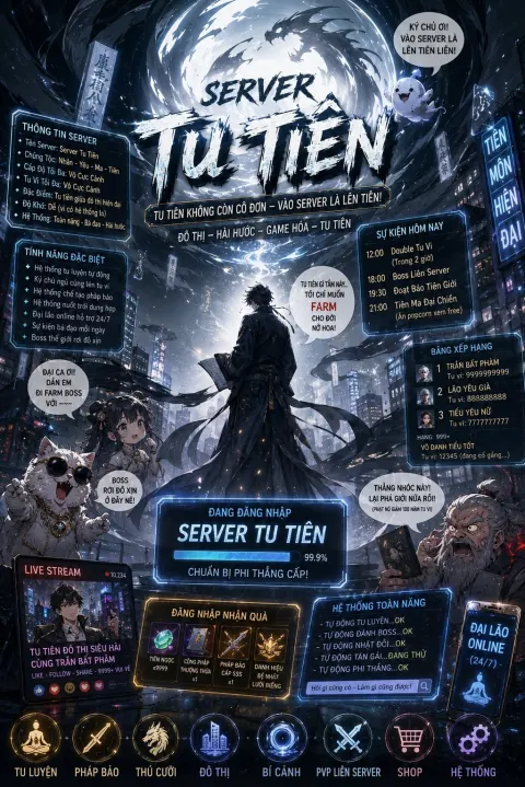 Server Tu Tiên