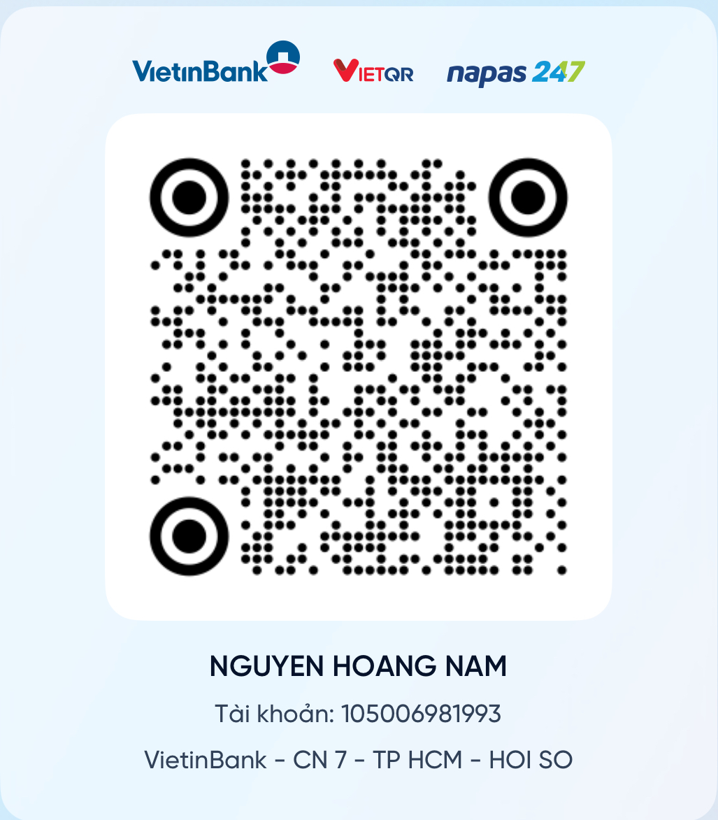 QR ủng hộ Nam Hoàng