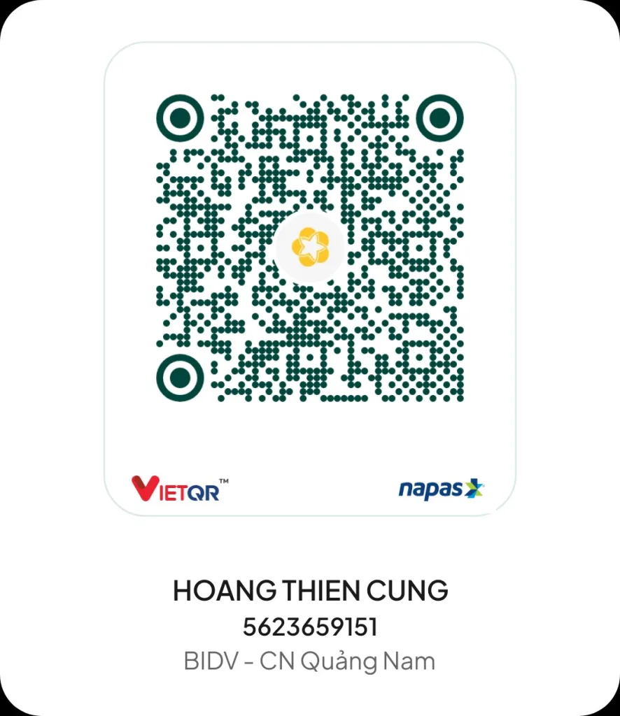 QR ủng hộ Thiencung Hoang