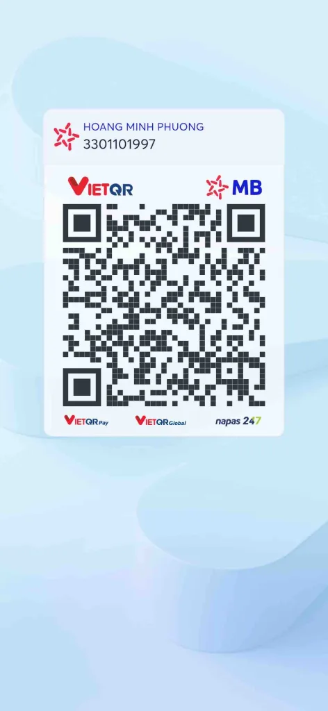 QR ủng hộ Dĩ Trúc Yizuu